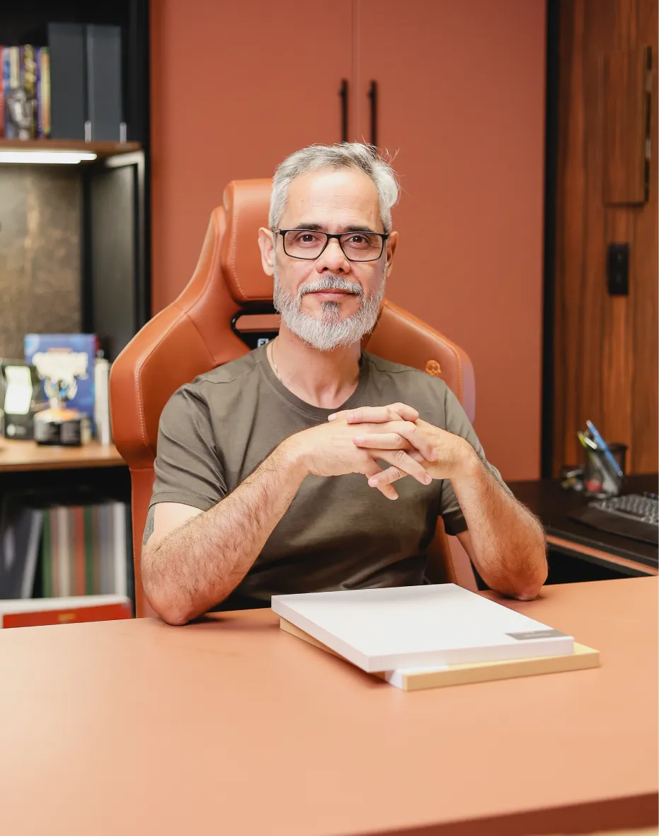 Luiz Antonio Filho, fundador da Sathia Planejados, com 17 anos de experiência em Porto Velho